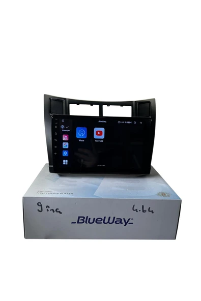 Toyota Yaris 2005-2009 BLUEWAY 4-64 PROFESYONEL OEM MULTİMEDİA - 5