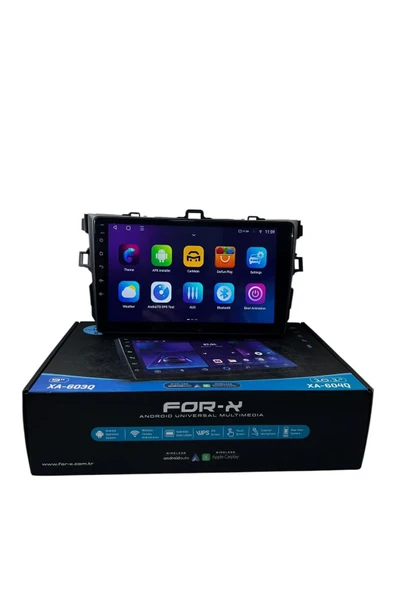 Toyota Corolla 2007-2013 FORX 6-128 TAM PROFESYONEL OEM MULTİMEDİA - 2