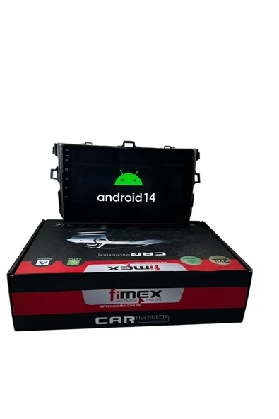 Toyota Corolla 2007-2013 FİMEX 4-64 (FANLI) DSPLİ PRO OEM MULTİMEDİA - 3