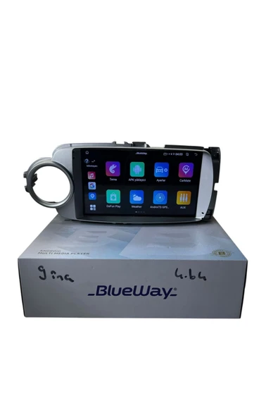 Toyota Yaris 2012-2019 BLUEWAY 4-64 PROFESYONEL OEM MULTİMEDİA - 2