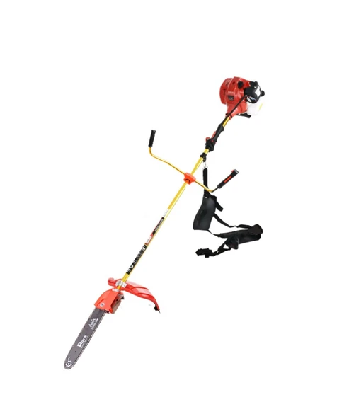 roys Raider Model Alman Benzinli Yan Tırpan Ot Çalı Biçme Toprak Çapalama 2 Çapa Başlıklı Dal Budama - 5