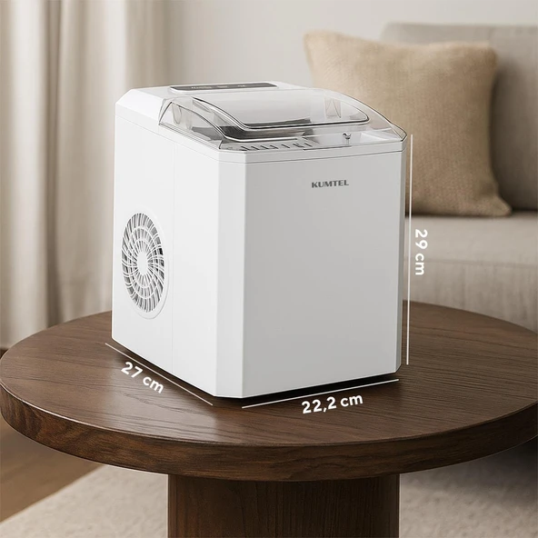 Kumtel Taşınabilir Otomatik Buz Makinesi HIM-02 - 3