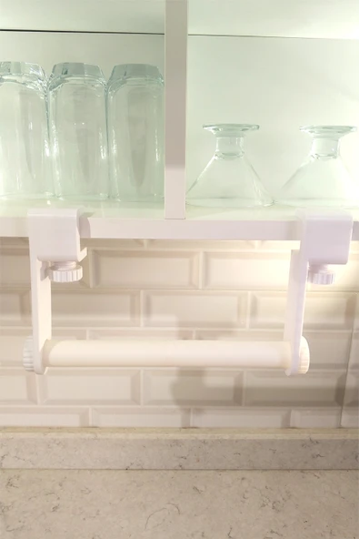 3D Ayarlanılabilir Peçetelik - Mutfak Dolabı Peçetelik - Pratik Peçetelik - 3