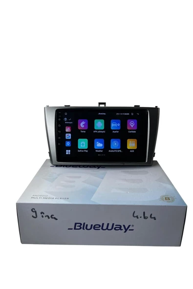 Toyota Avensis 2008-2015 BLUEWAY 4-64 PROFESYONEL OEM MULTİMEDİA - 2