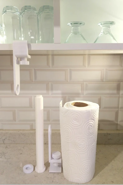 3D Ayarlanılabilir Peçetelik - Mutfak Dolabı Peçetelik - Pratik Peçetelik - 5