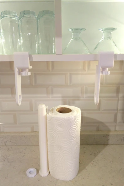 3D Ayarlanılabilir Peçetelik - Mutfak Dolabı Peçetelik - Pratik Peçetelik - 4