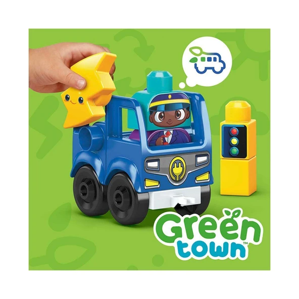 HDX90 MEGA BLOKS® Doğa Dostu Otobüs Seti 36 parça +1 yaş - 3