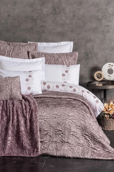 Platinium Çeyiz Seti Theresa Pudra ürün görseli