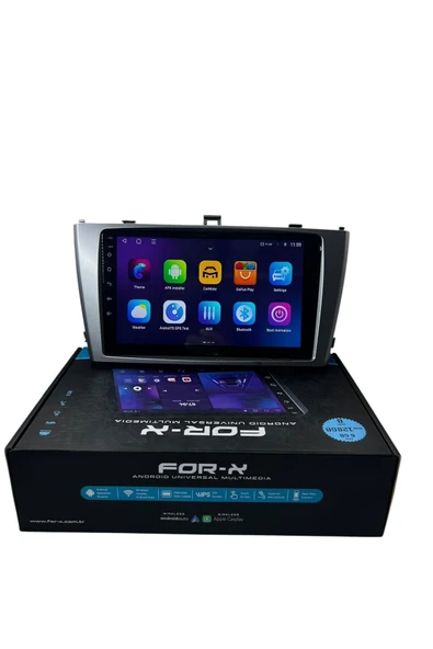 Toyota Avensis 2008-2015 FORX 6-128 TAM PROFESYONEL OEM MULTİMEDİA - 2