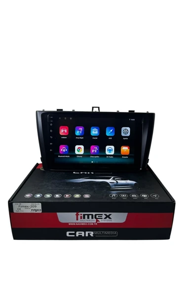 Toyota Avensis 2009-2015 FİMEX 4-64 (FANLI) DSPLİ PRO OEM MULTİMEDİA - 3