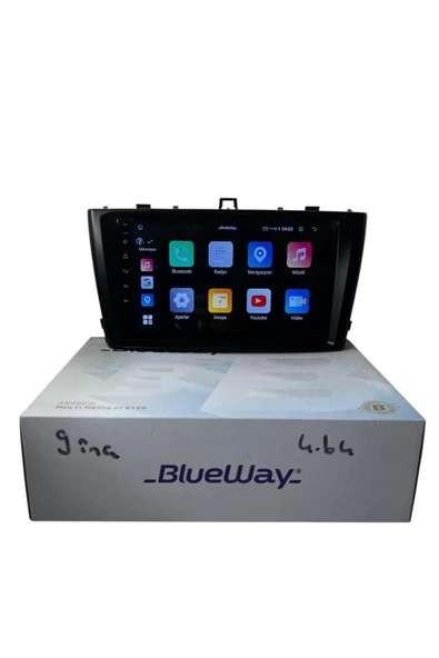 Toyota Avensis 2009-2015 BLUEWAY 4-64 PROFESYONEL OEM MULTİMEDİA