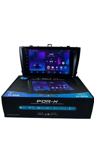 Toyota Avensis 2009-2015 FORX 6-128 TAM PROFESYONEL OEM MULTİMEDİA ürün görseli 1