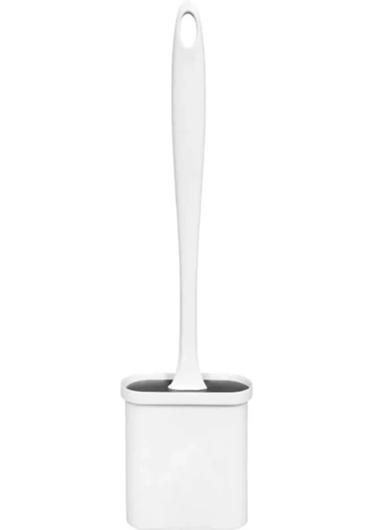 Sensörlü Otomatik Plastik Çöp Kovası 12 Litre + Duvara Asılabilir Beyaz Silikon Klozet Fırçası - Resim 6