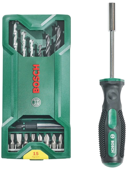 Bosch X-line Delme ve Vidalama Seti (16 Parça) - 1