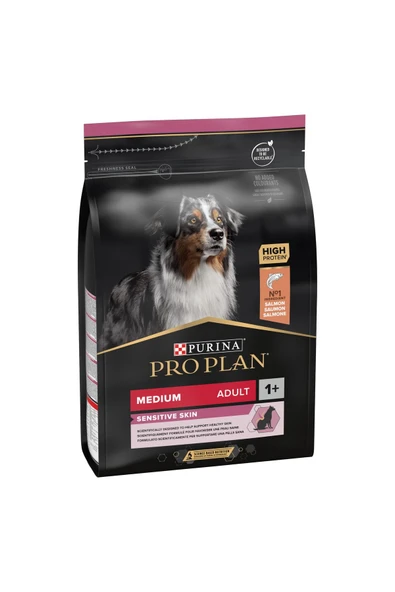 Proplan Pro Plan Medium Somonlu Hassas Yetişkin Köpek Maması 3kg ürün görseli