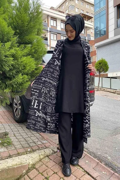 Moda Çizgi Tesettür Takım - Resim 2