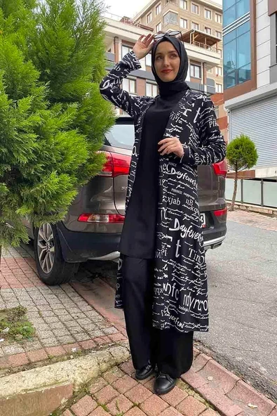 Moda Çizgi Tesettür Takım ürün görseli 1
