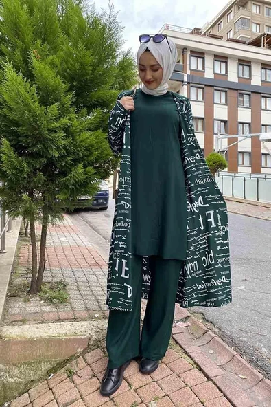 Moda Çizgi Tesettür Takım ürün görseli 1