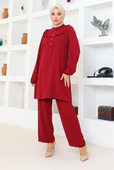 Takım elbise bordo 102 - 3