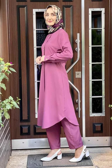 Moda Çizgi Tesettür Takım ürün görseli 1