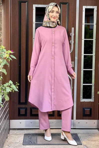 Moda Çizgi Tesettür Takım - 4