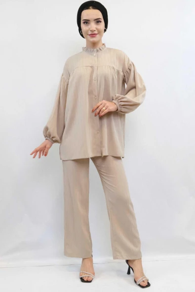 Moda Çizgili Robalı İkili Takım Taş - Resim 4