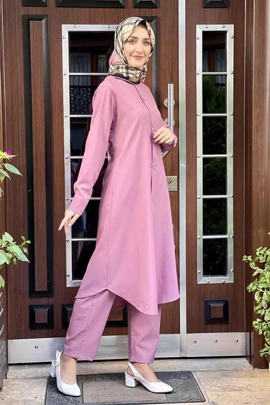 Moda Çizgi Tesettür Takım - 3