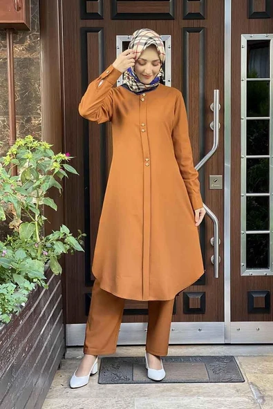 Moda Çizgi Tesettür Takım - 4