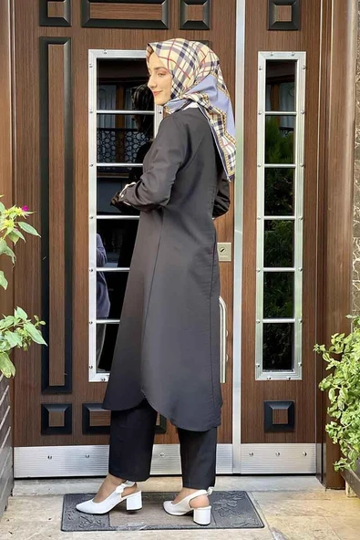 Moda Çizgi Tesettür Takım - Resim 5