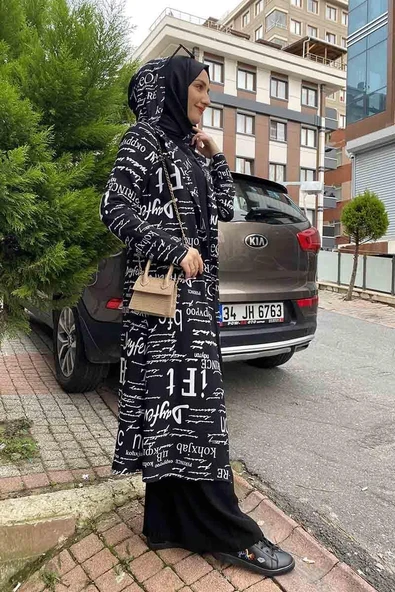 Moda Çizgi Tesettür Takım - Resim 4