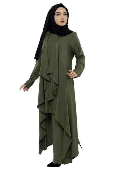 Moda Çizgi Tesettür Takım ürün görseli 1