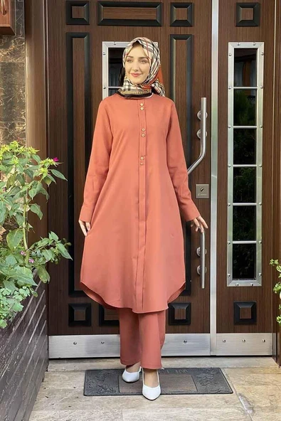 Moda Çizgi Tesettür Takım ürün görseli 1