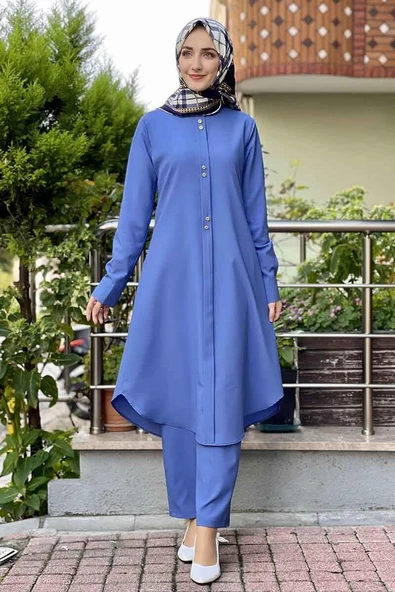 Moda Çizgi Tesettür Takım ürün görseli 1