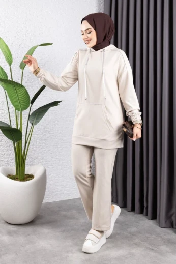 Biyeli Kapşonlu Spor Takım TAŞ - Resim 2