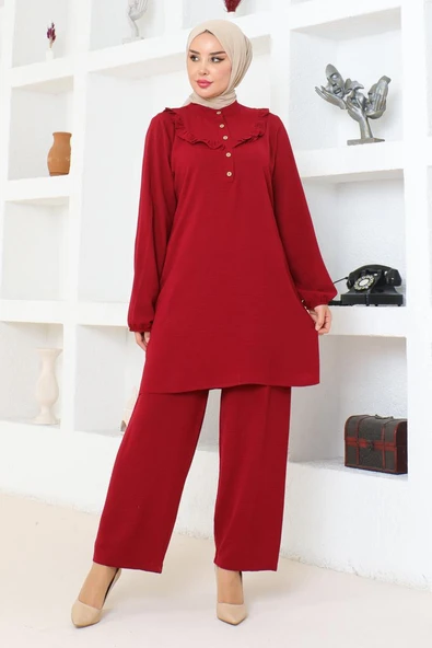 Takım elbise bordo 102 - 1