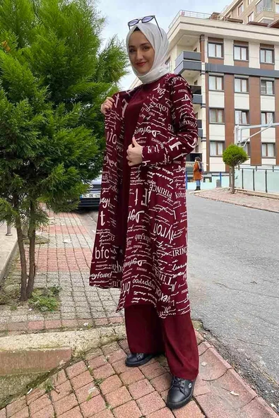 Moda Çizgi Tesettür Takım ürün görseli 1