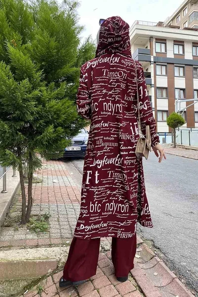 Moda Çizgi Tesettür Takım - Resim 5