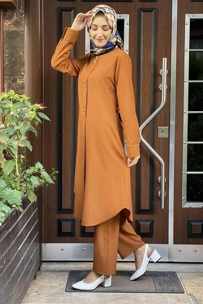 Moda Çizgi Tesettür Takım - 2