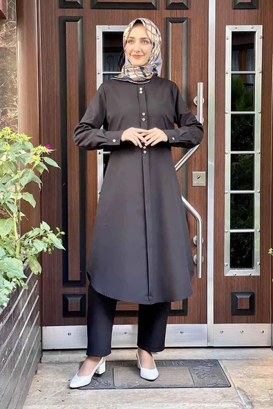 Moda Çizgi Tesettür Takım - Resim 2