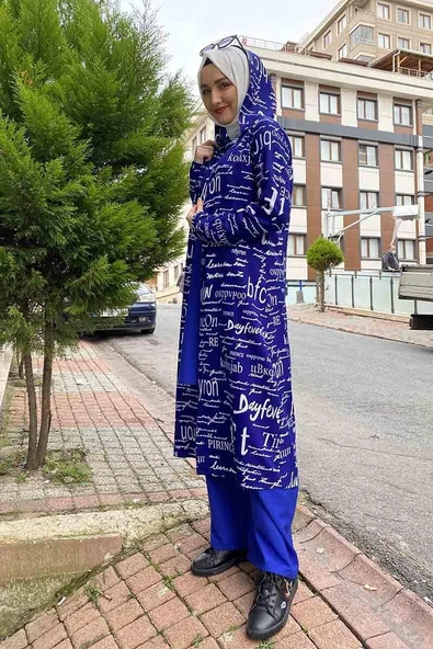 Moda Çizgi Tesettür Takım - 4