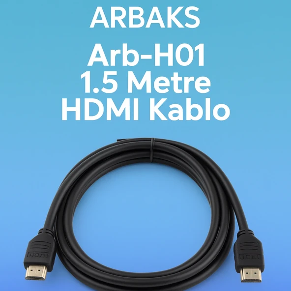 1.5 Metre HDMI Kablo Arbaks Arb-H01 ürün görseli