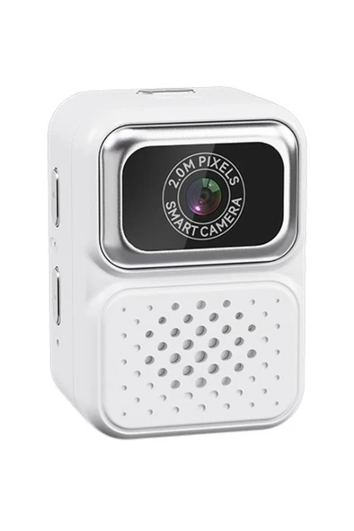 Torima CMR-36 Beyaz Mini Anahtarlık Dijital 480P Video Fotoğraf Makinesi Kamera - 2