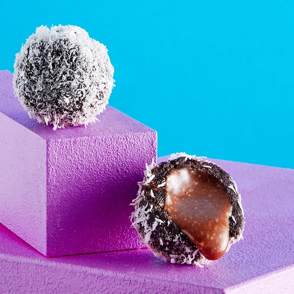 Züber Lokma Meyve Topu 96 Gr Hindistan Cevizli - Resim 3