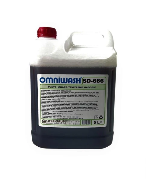 Omniwash Sd-666 Pleyt Izgara Temizleme 5000 ml 4 Adet - 2
