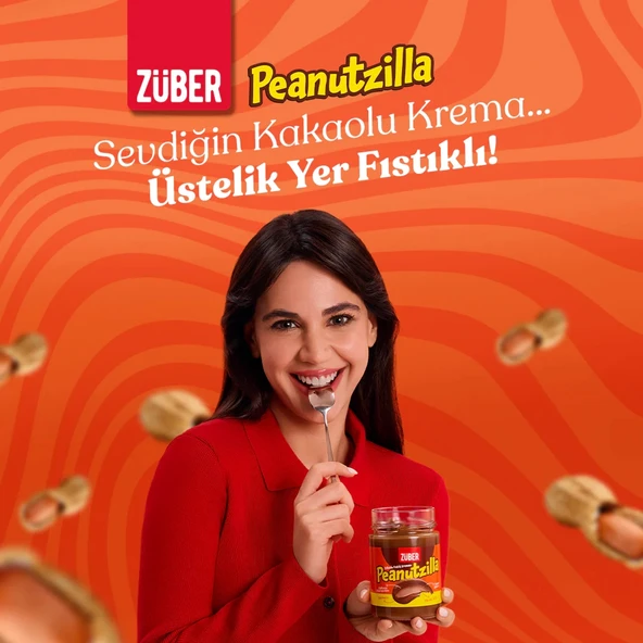 Züber Peanutzilla Kakaolu Fıstık Ezmesi 315 Gr - 4