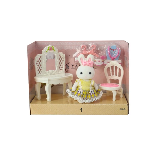 Mega Bay Dreamy Mini Tavşan Aksesuarlı - 4