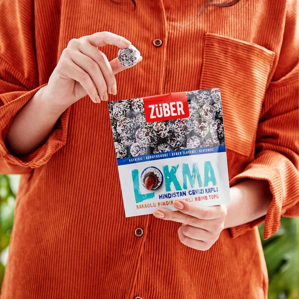 Züber Lokma Meyve Topu 96 Gr Hindistan Cevizli - Resim 4