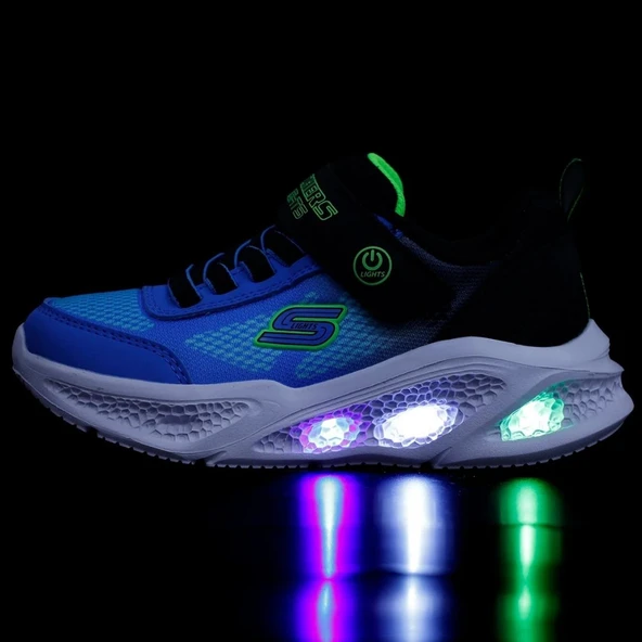 Skechers Meteor Lights Krendox 401495L Ortopedik Işıklı Çocuk Spor Ayakkabı - Resim 2