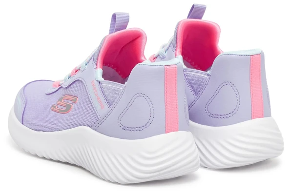 Skechers Bounder Slip-İns Simle Cute 303585L Ortopedik Çocuk Spor Ayakkabı - Resim 4