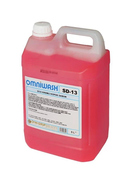 Omniwash SD-13 5000ml Eco Hijyenik Köpük Sıvı El Sabunu 4 Adet - 2